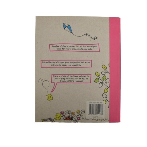 Childrens Drawing Doodle Book Set Dream Big Draw Bigger Doodles Of Fun Lets Draw - Picture 6 of 7